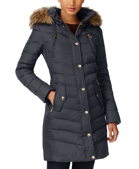 michael kors blazermantel|michael kors ladies puffer coats.